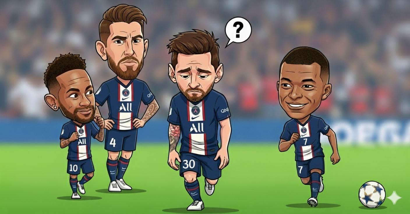 Fenomena Baru Bagi Messi Di Atas Lapangan Hijau