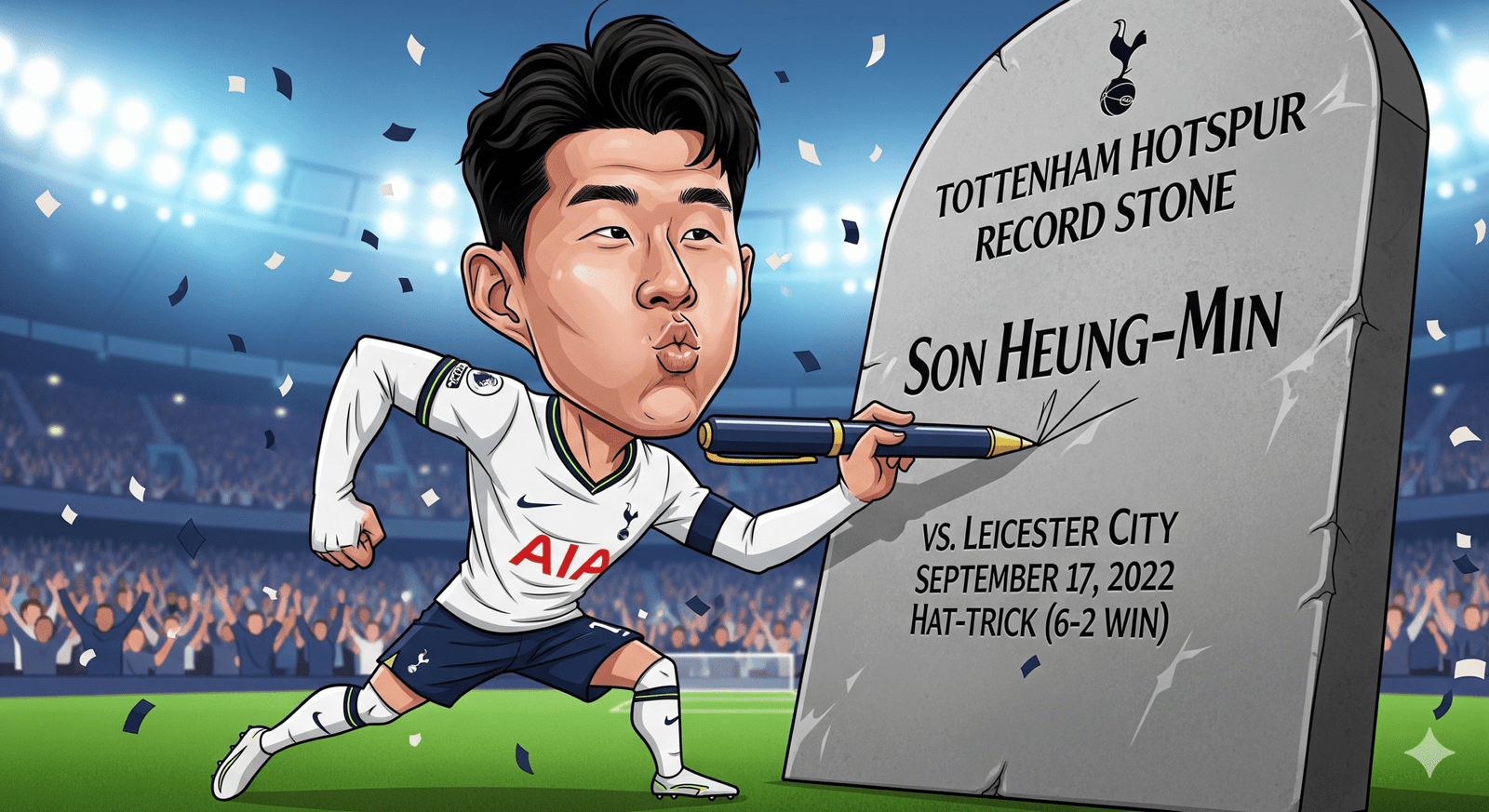 Hattrick Son Heung-Min Saat Tottenham Libas Leicester City 6-2